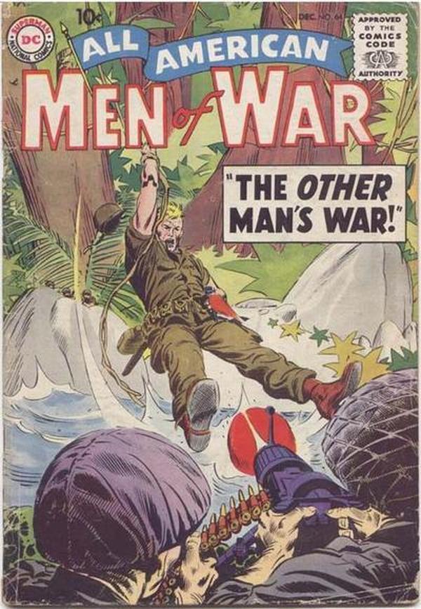 Cover of All-American Men of War #64
