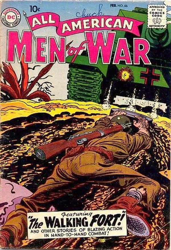 Cover of All-American Men of War #66