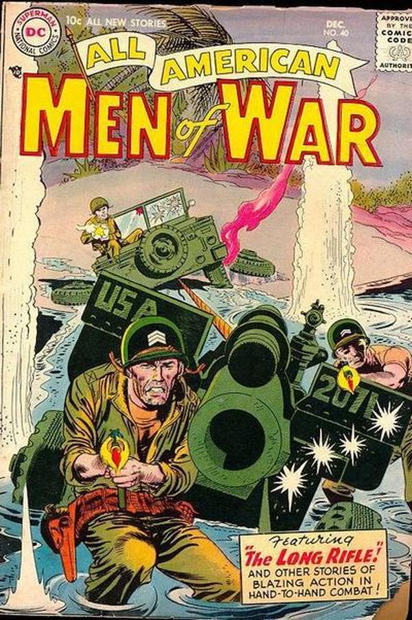 Cover of All-American Men of War #40