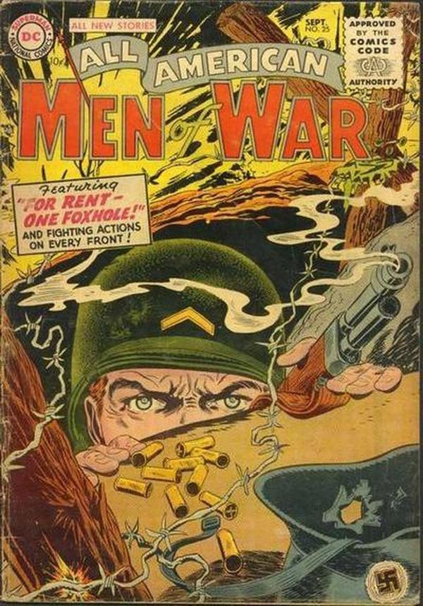 Cover of All-American Men of War #25