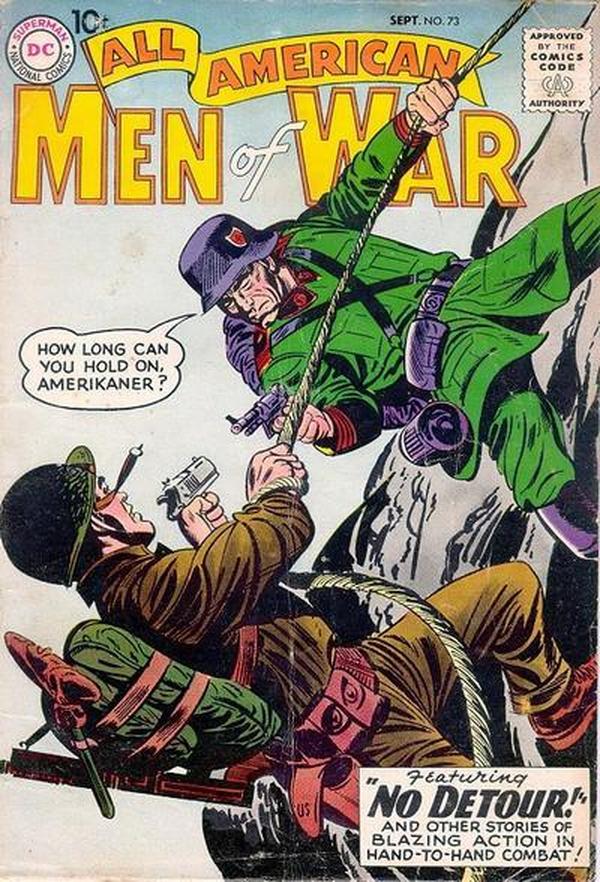 Cover of All-American Men of War #73