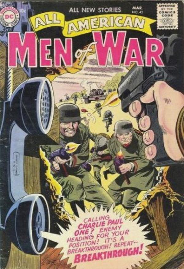 Cover of All-American Men of War #43