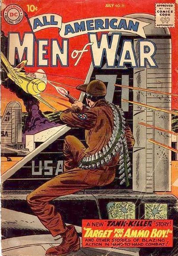 Cover of All-American Men of War #71