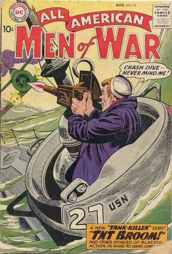 Cover of All-American Men of War #72