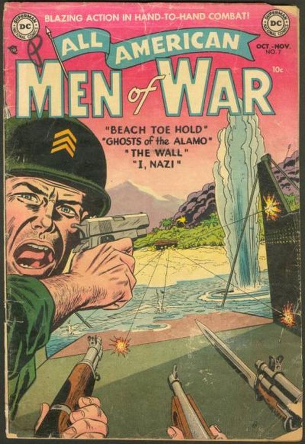 Cover of All-American Men of War #7