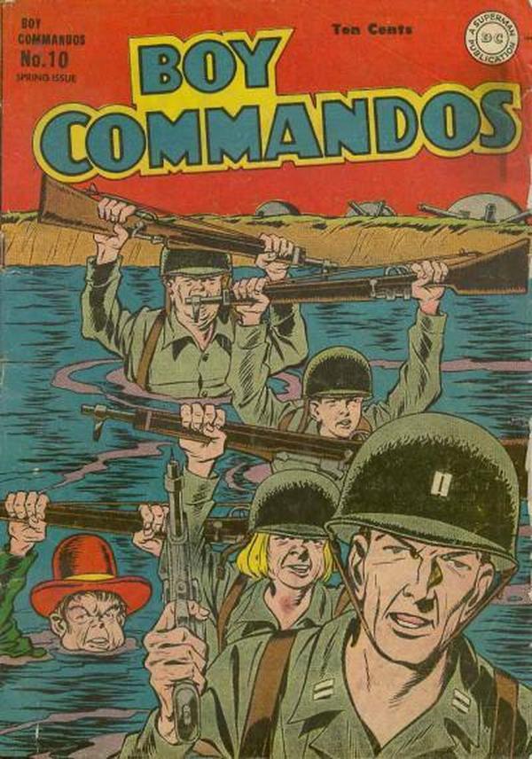 Cover of Boy Commandos #10