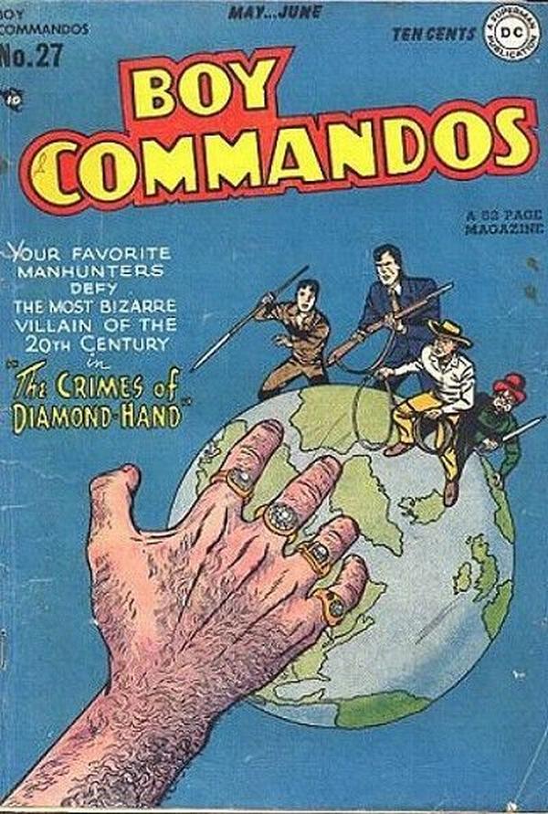 Cover of Boy Commandos #27