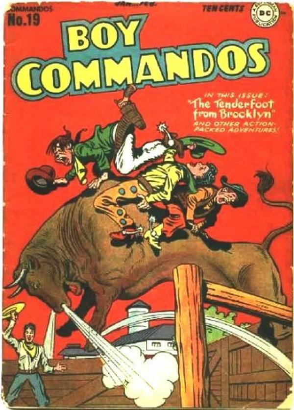 Cover of Boy Commandos #19