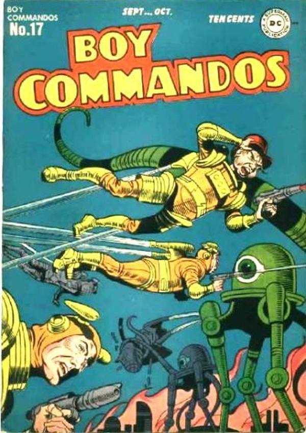 Cover of Boy Commandos #17