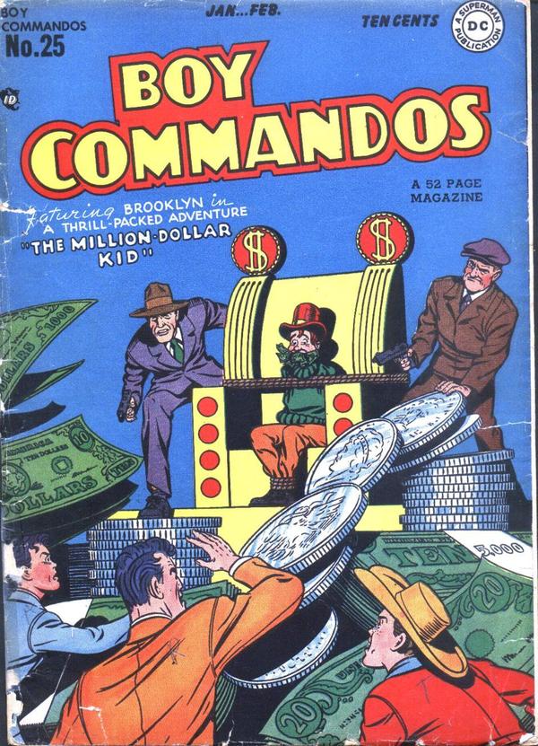 Cover of Boy Commandos #25