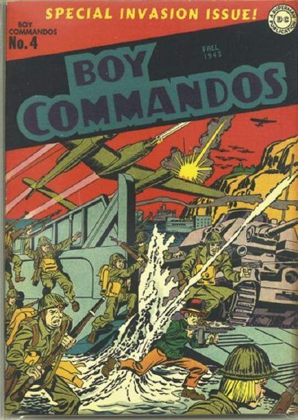 Cover of Boy Commandos #4