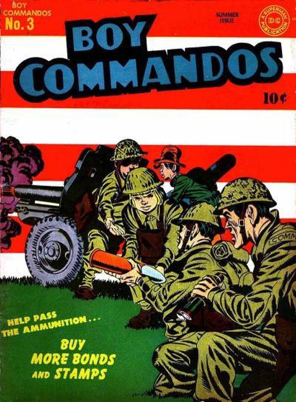Cover of Boy Commandos #3