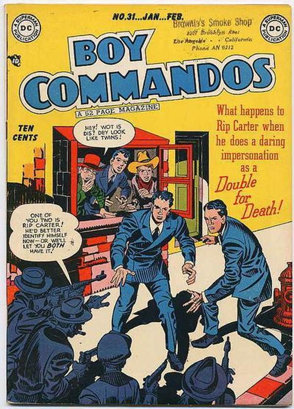 Cover of Boy Commandos #31