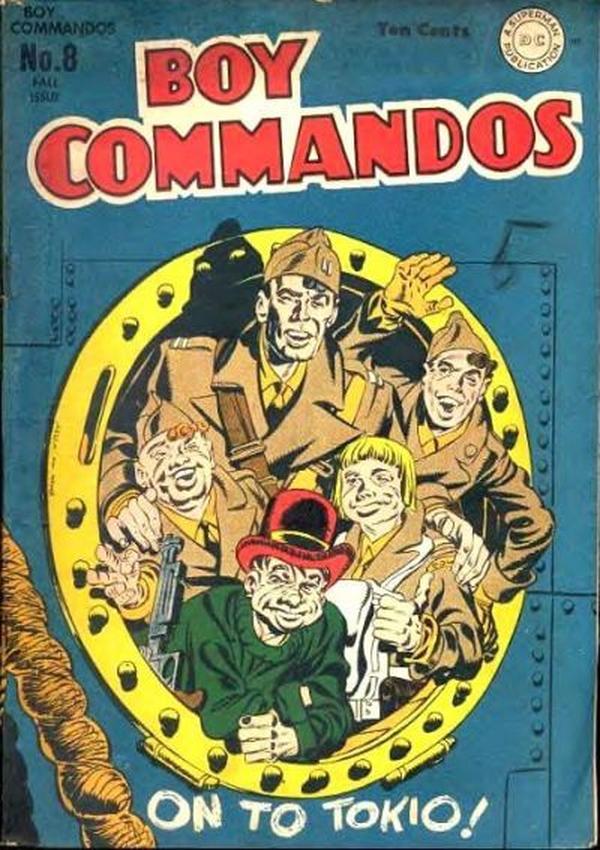 Cover of Boy Commandos #8