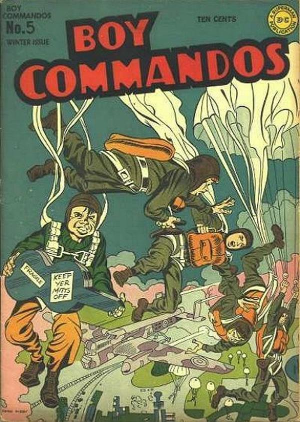 Cover of Boy Commandos #5