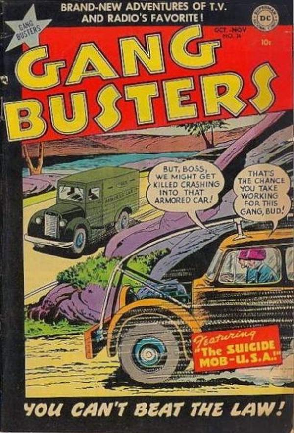 Cover of Gang Busters #36