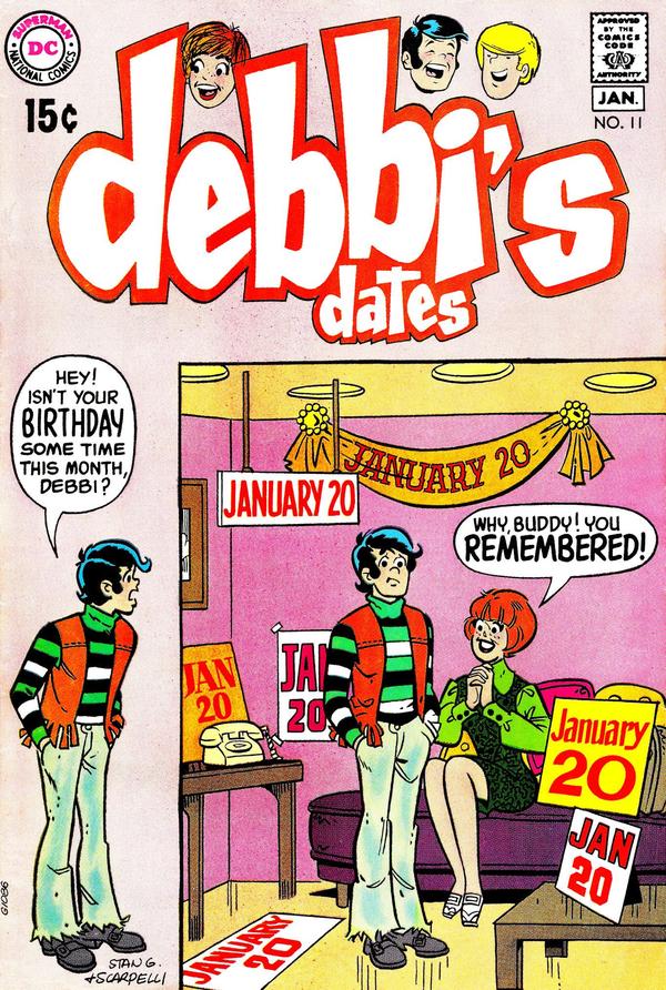 Debbi's Dates (1969) #11 cover