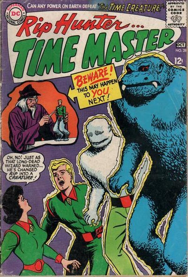 Rip Hunter... Time Master (1961) #28 cover
