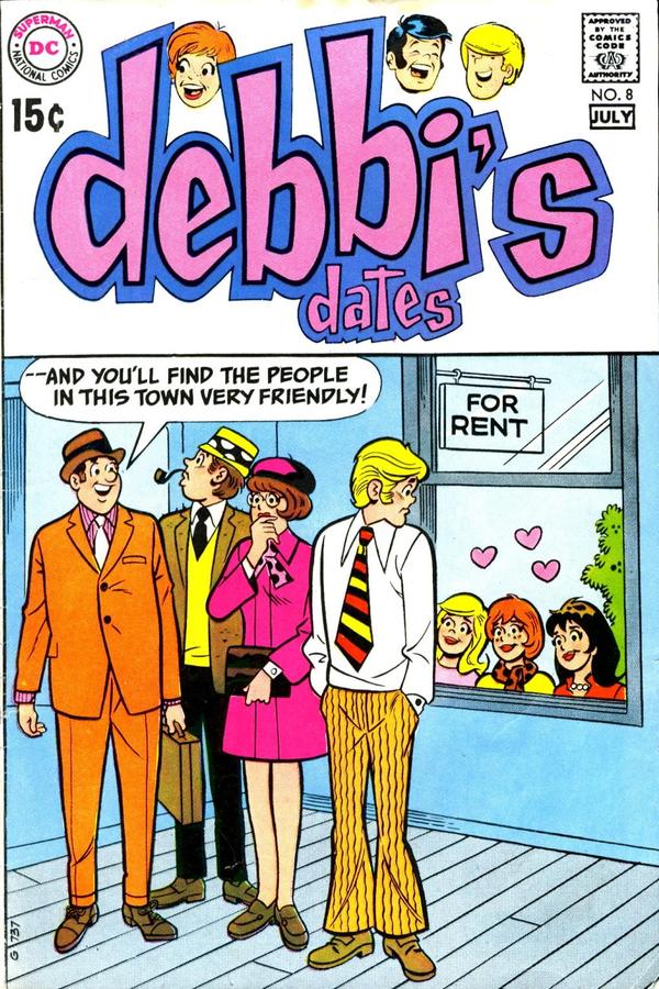 Debbi's Dates (1969) #8 cover