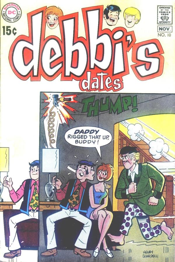 Debbi's Dates (1969) #10 cover