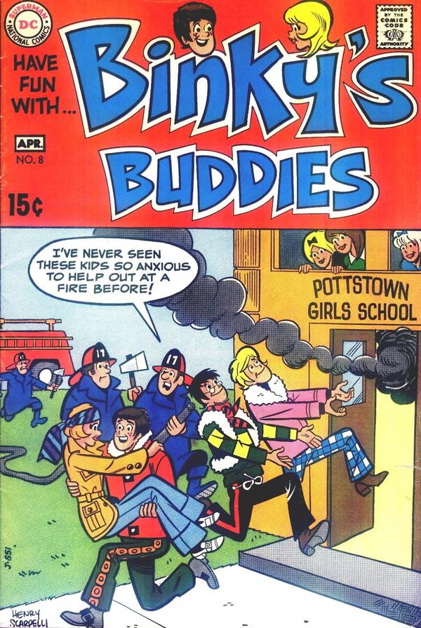 Binky's Buddies (1969) #8 cover