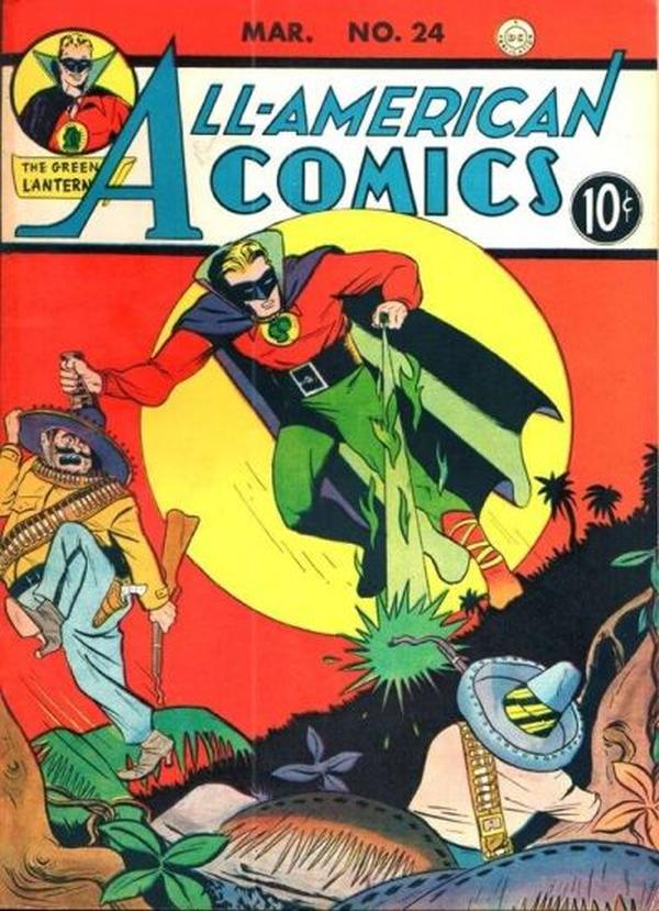 All-American Comics collage image