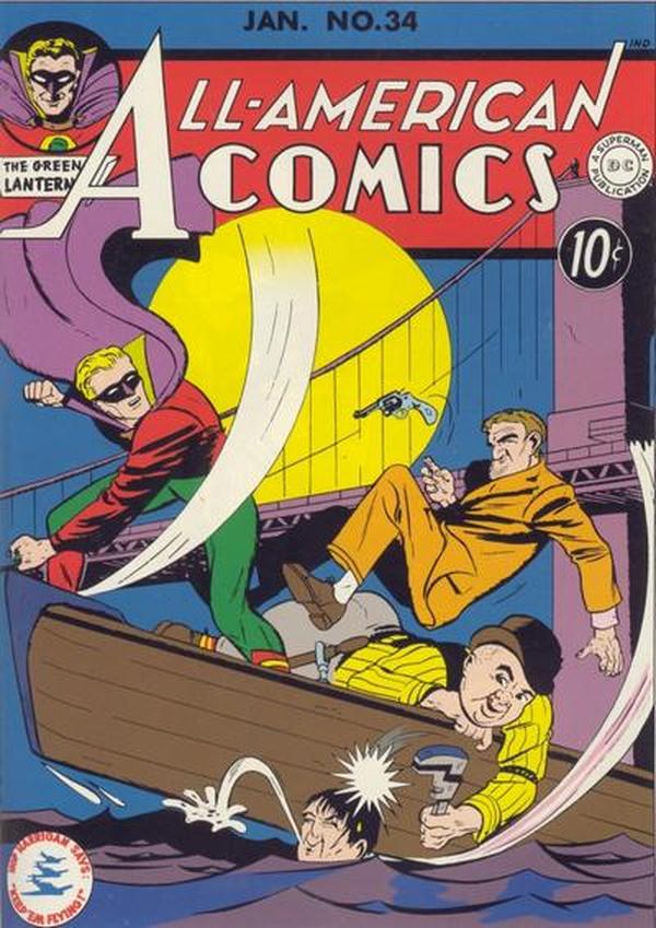 Cover of All-American Comics #34