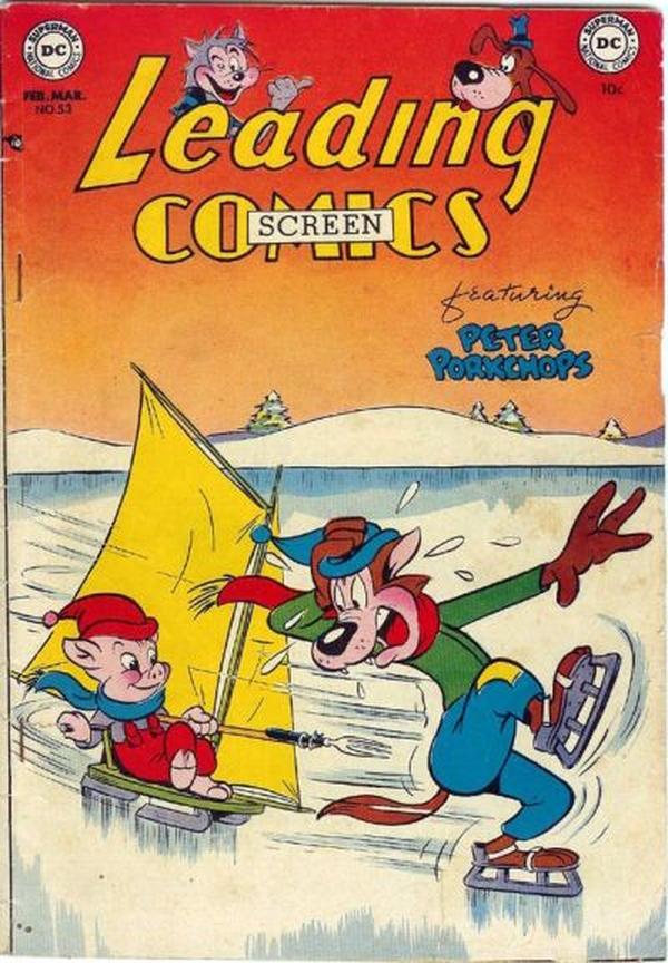 Leading Screen Comics (1950) #53 cover