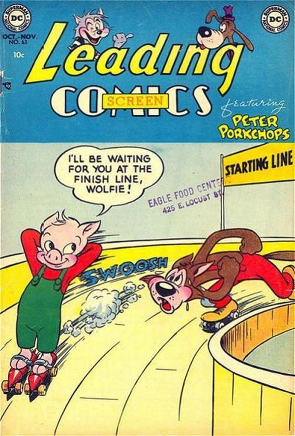 Leading Screen Comics (1950) #63 cover