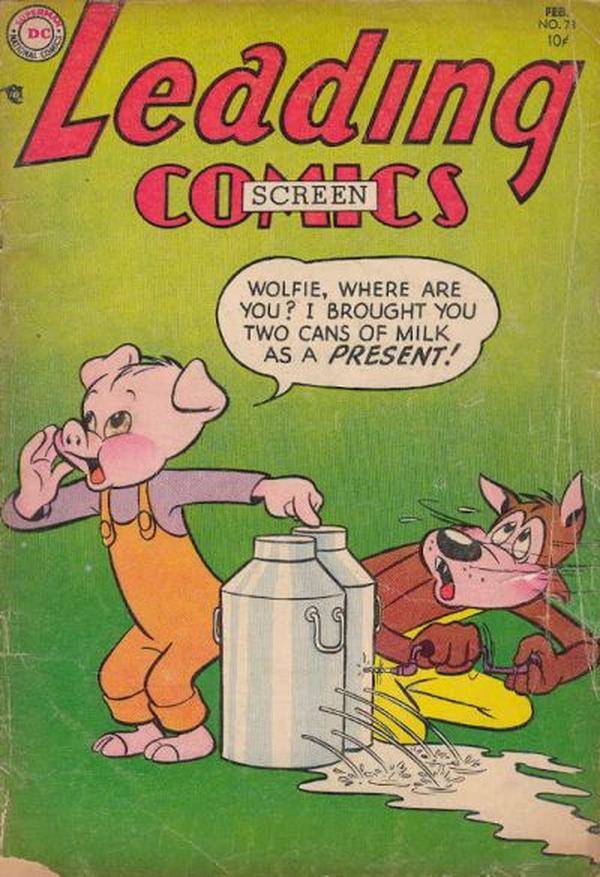 Leading Screen Comics (1950) #73 cover