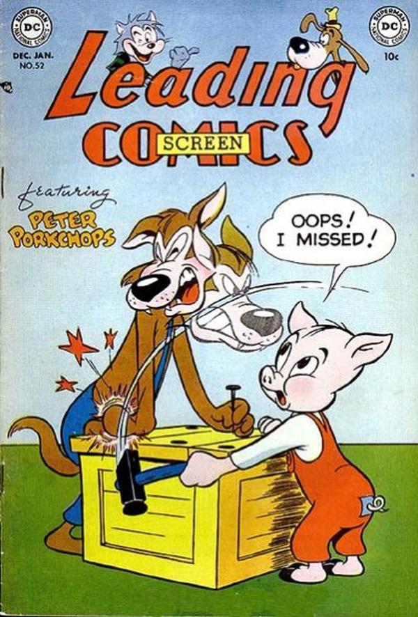 Leading Screen Comics (1950) #52 cover