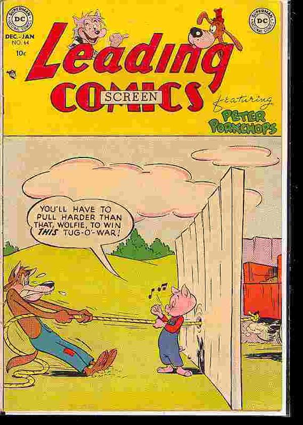 Leading Screen Comics (1950) #64 cover
