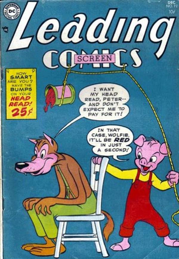 Leading Screen Comics (1950) #72 cover