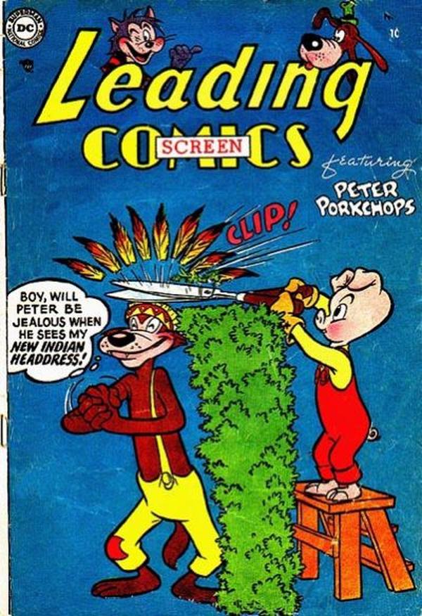 Leading Screen Comics (1950) #69 cover