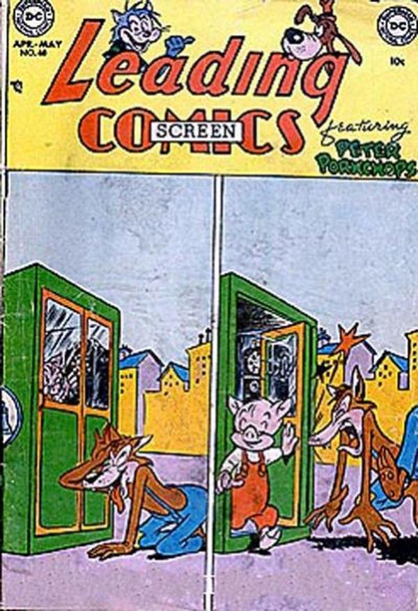 Leading Screen Comics (1950) #60 cover