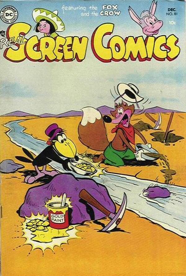 Cover of Real Screen Comics #81