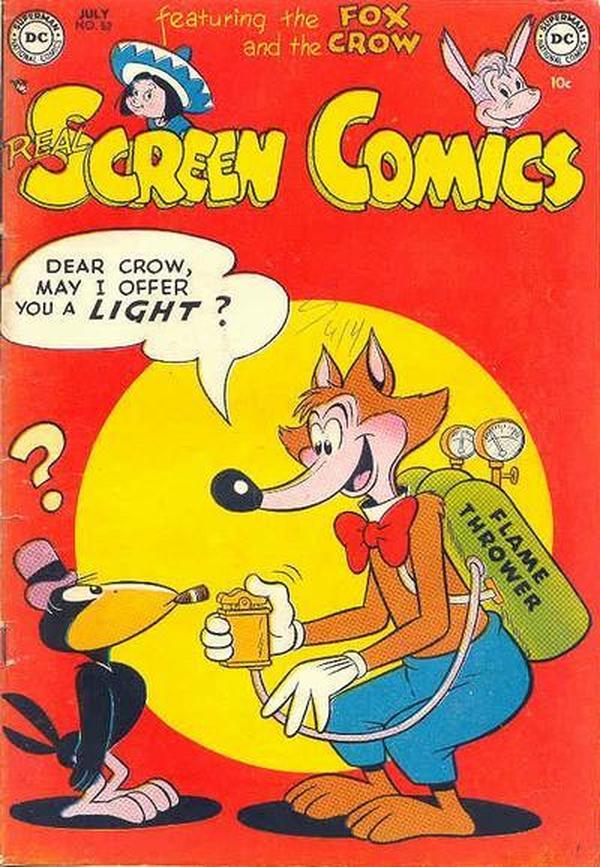 Cover of Real Screen Comics #52