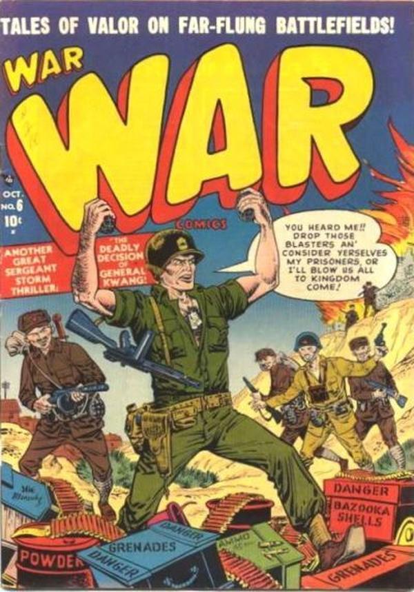Cover of War Comics #6