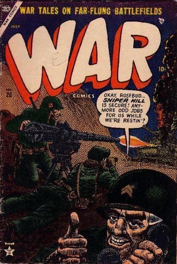 Cover of War Comics #20