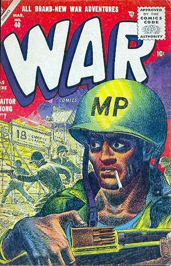 Cover of War Comics #40