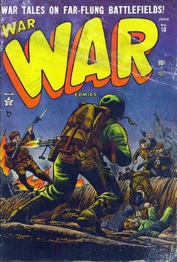 Cover of War Comics #10