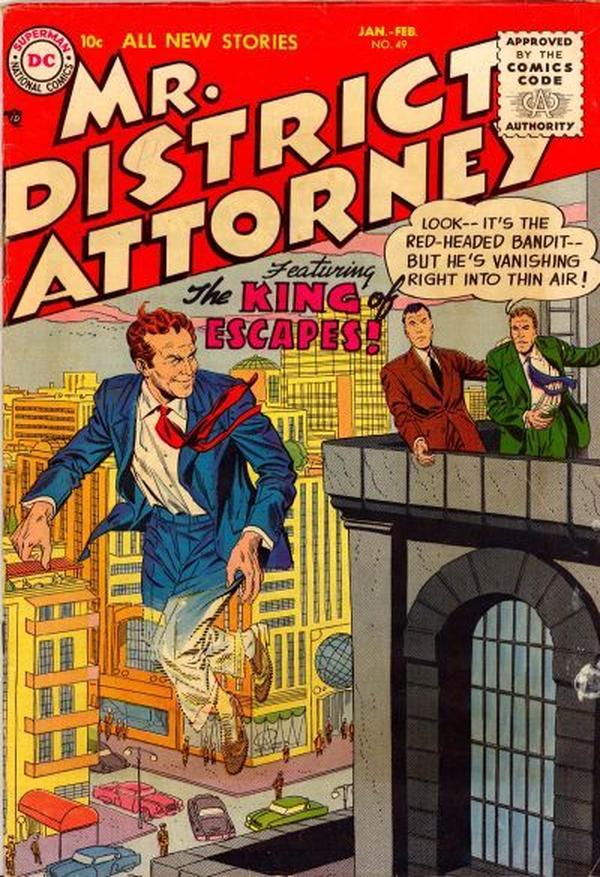 Cover of Mr. District Attorney #49