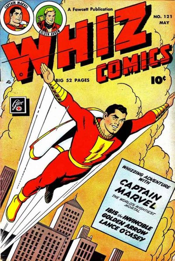 Cover of Whiz Comics #121