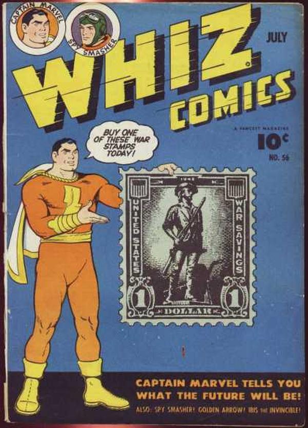 Cover of Whiz Comics #56