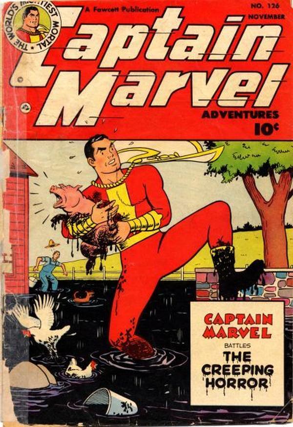 Cover of Captain Marvel Adventures #126