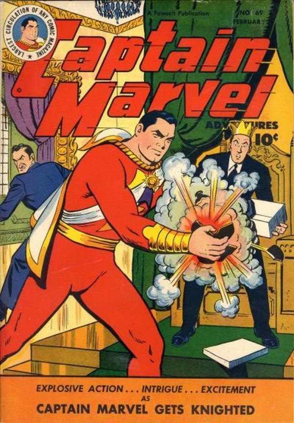 Cover of Captain Marvel Adventures #69