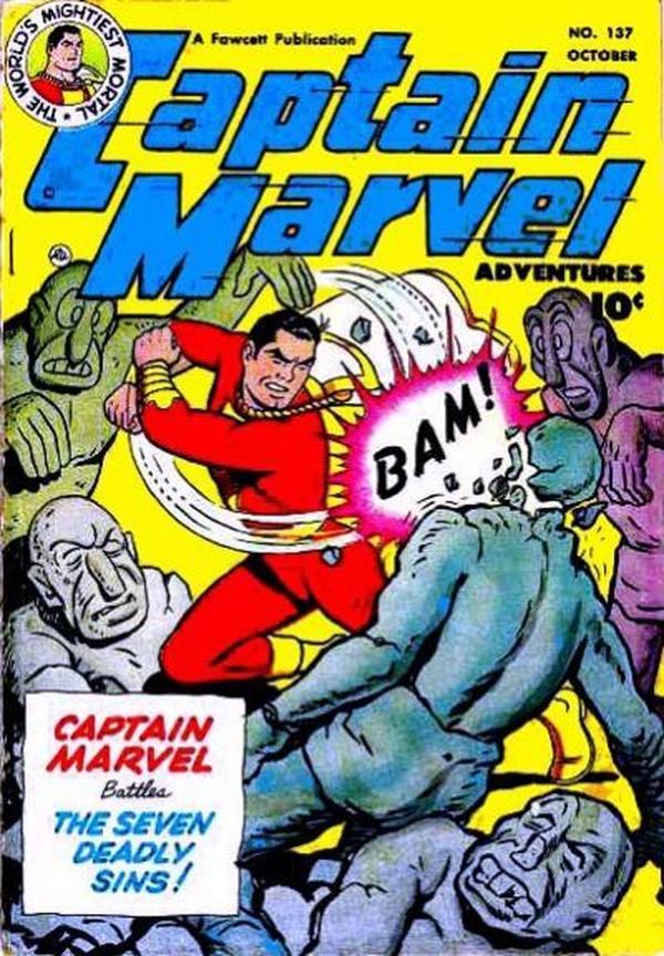 Cover of Captain Marvel Adventures #137