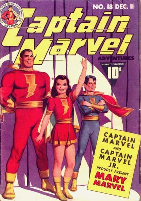 Cover of Captain Marvel Adventures #18