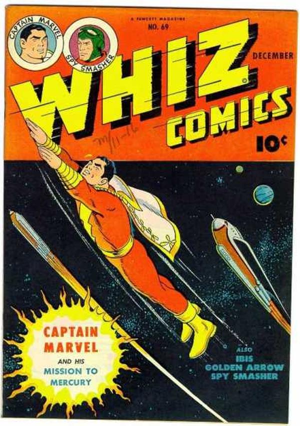 Cover of Whiz Comics #69
