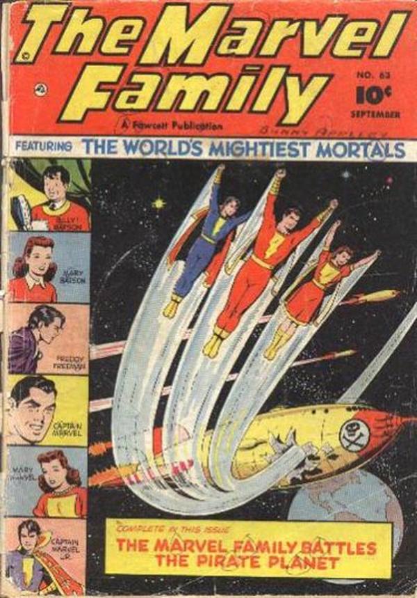 Cover of The Marvel Family #63